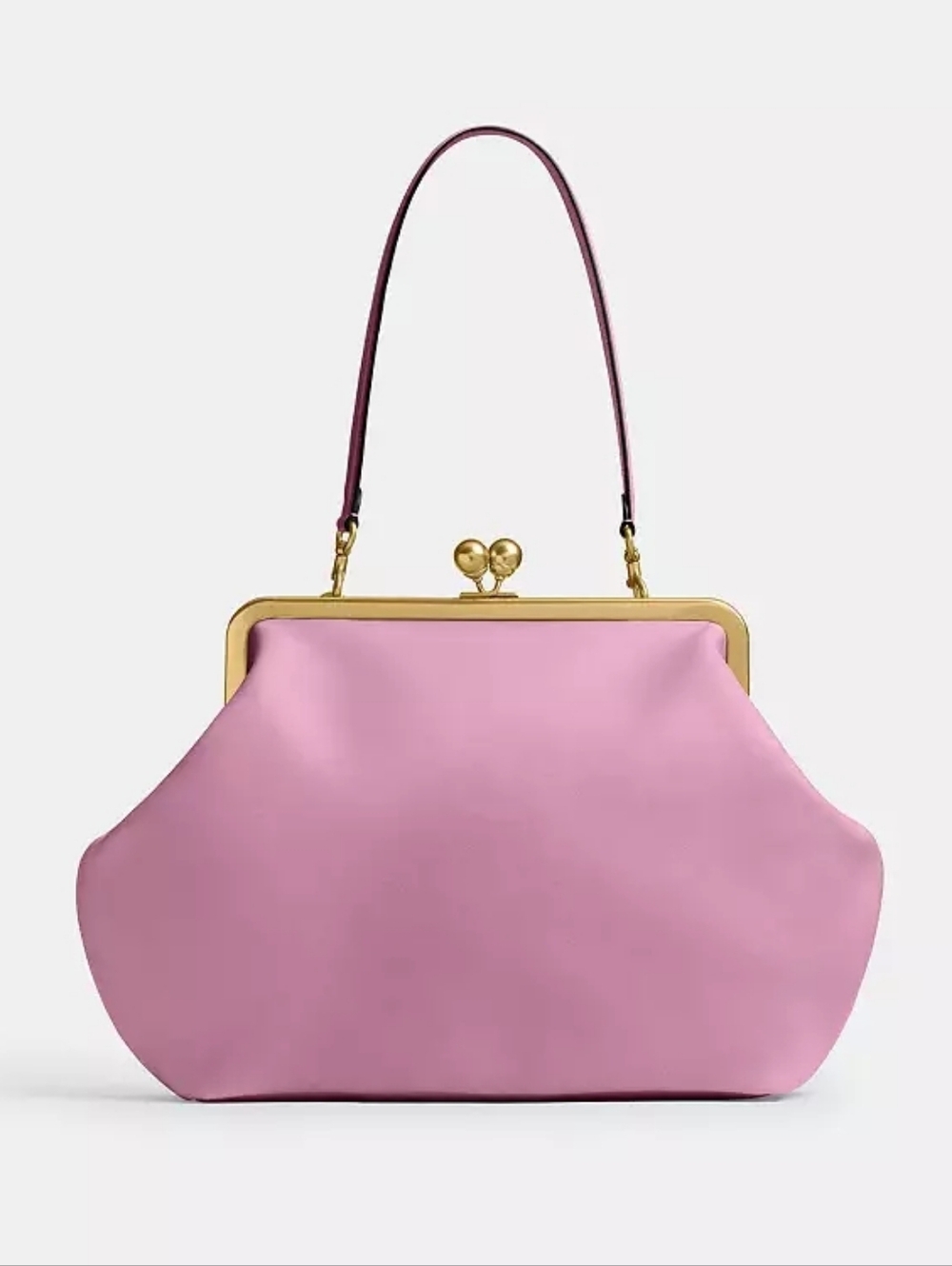 Coach Large Kisslock Frame Bag